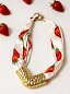 Collar Lazo Fresas